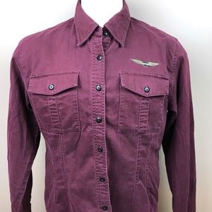 Harley Davidson Women’s Button Up  Shirt